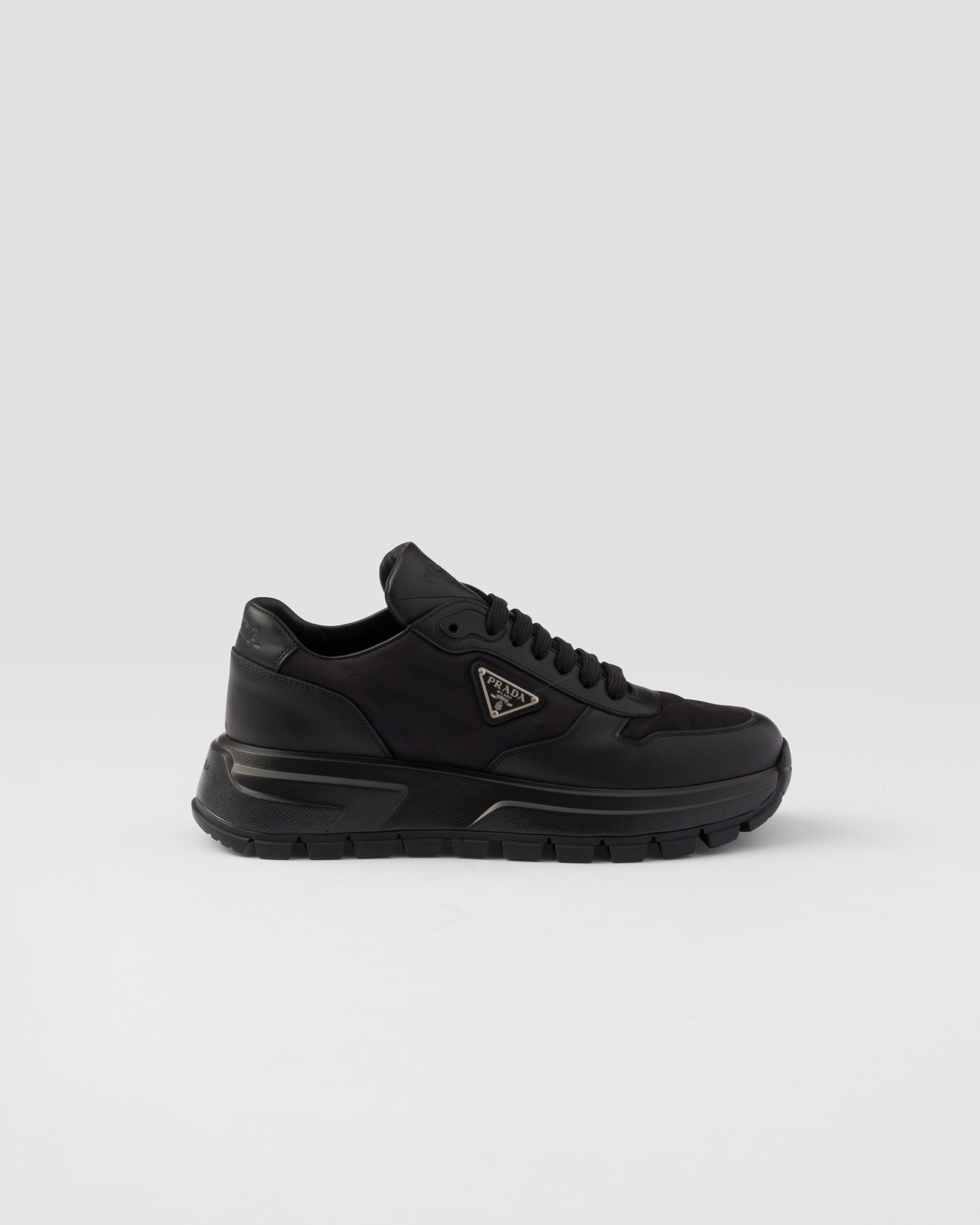 PRAX 01 Re-Nylon and leather sneakers - 2