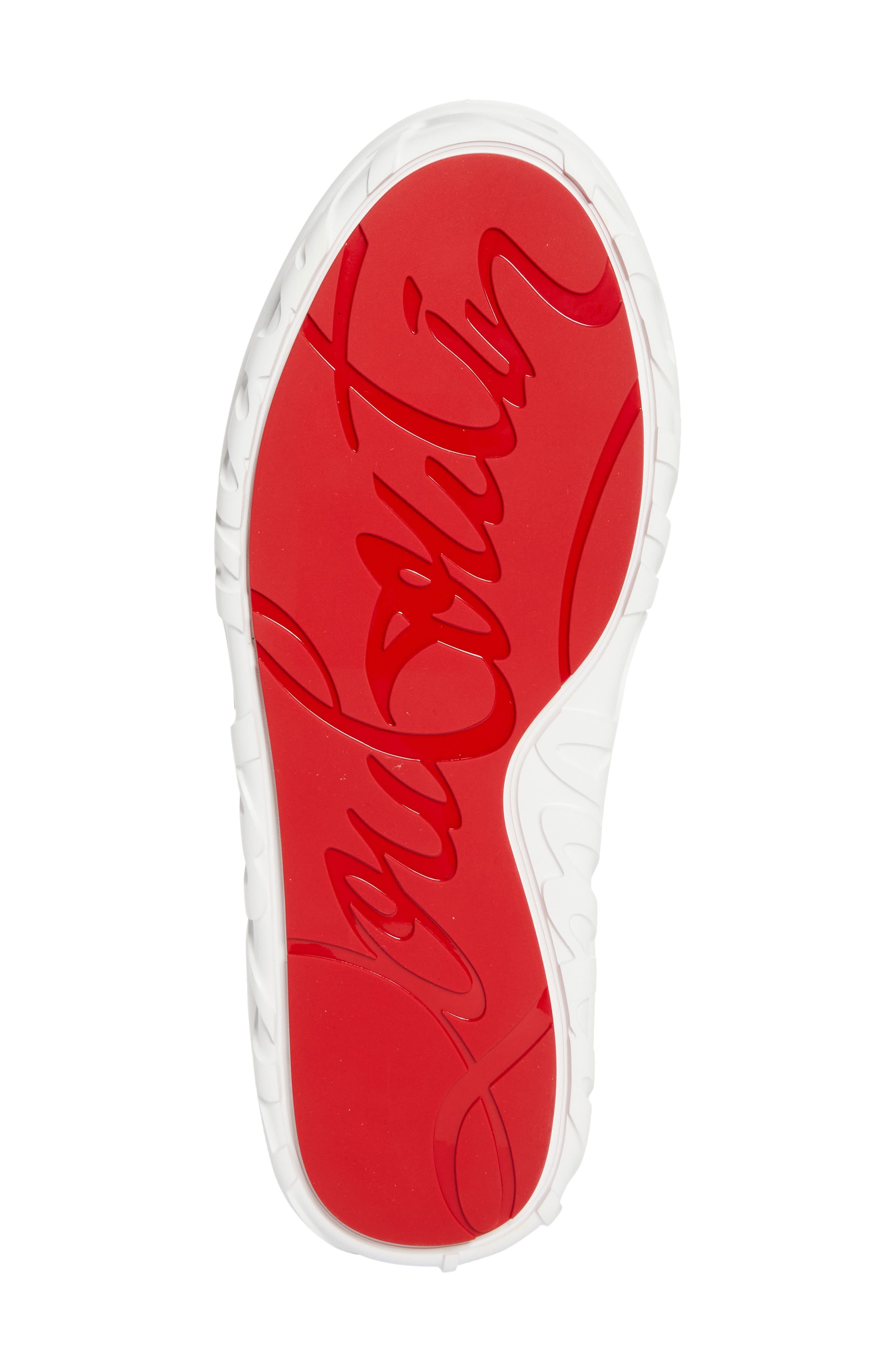 Christian Louboutin Choukario Platform Sneaker in Black at Nordstrom - 6