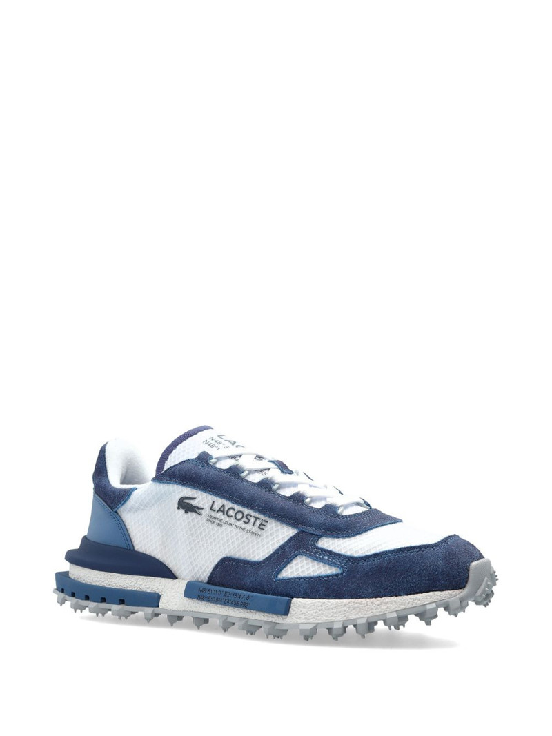 LACOSTE Elite Active suede-panelled sneakers outlook