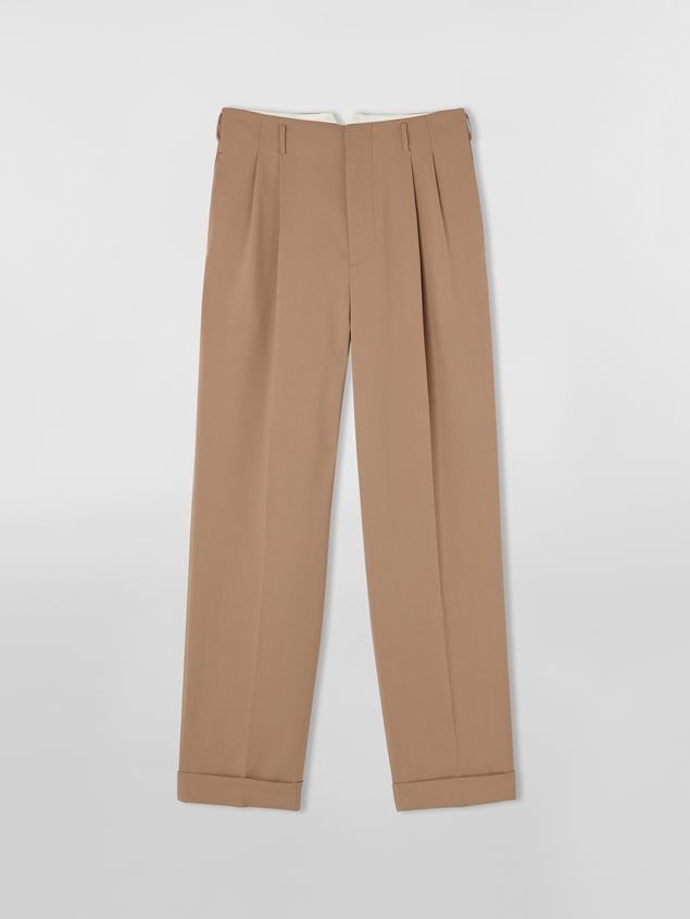 FRESH WOOL MASCULINE TROUSERS - 1