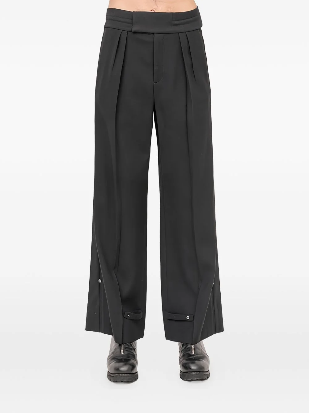 pleated trousers - 1