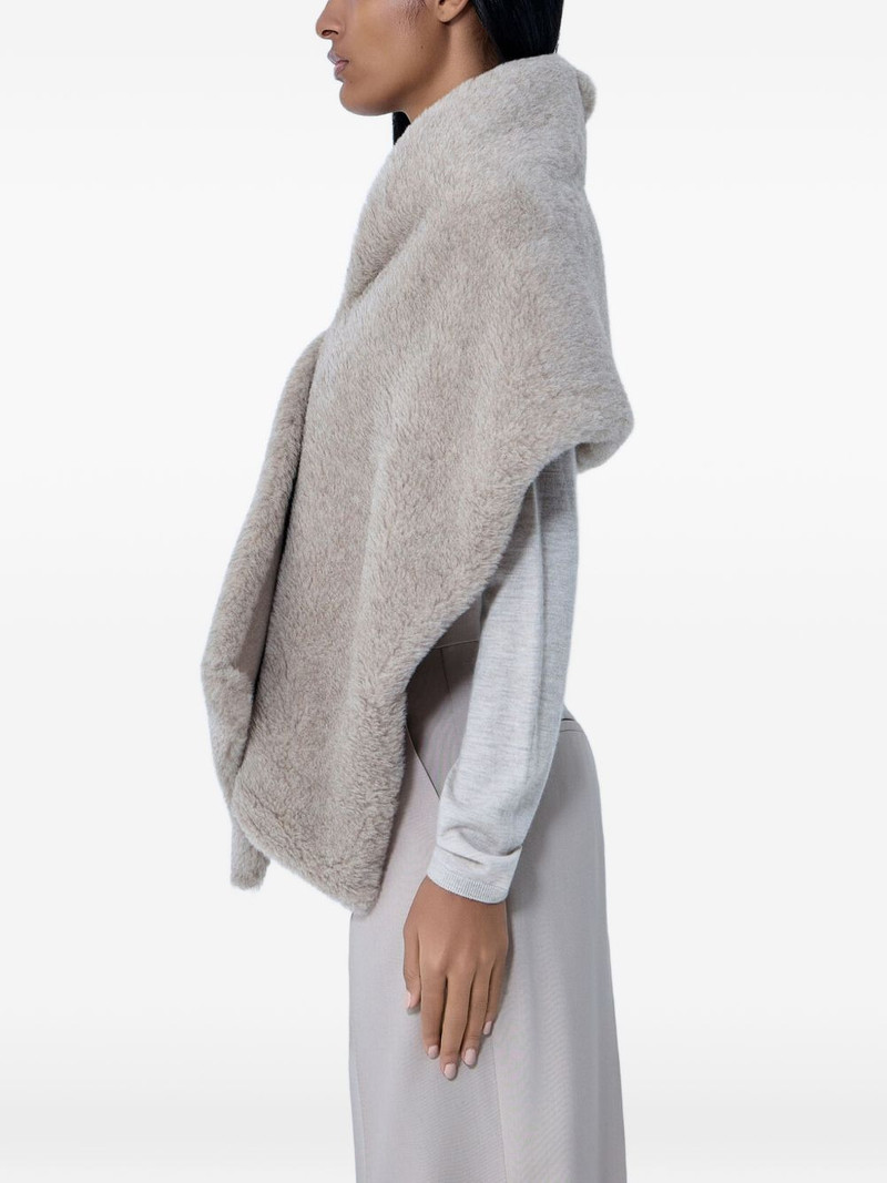 Max Mara textured scarf outlook
