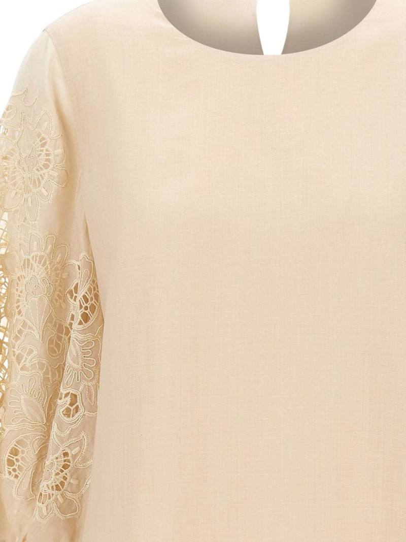 macramé sleeve blouse 4