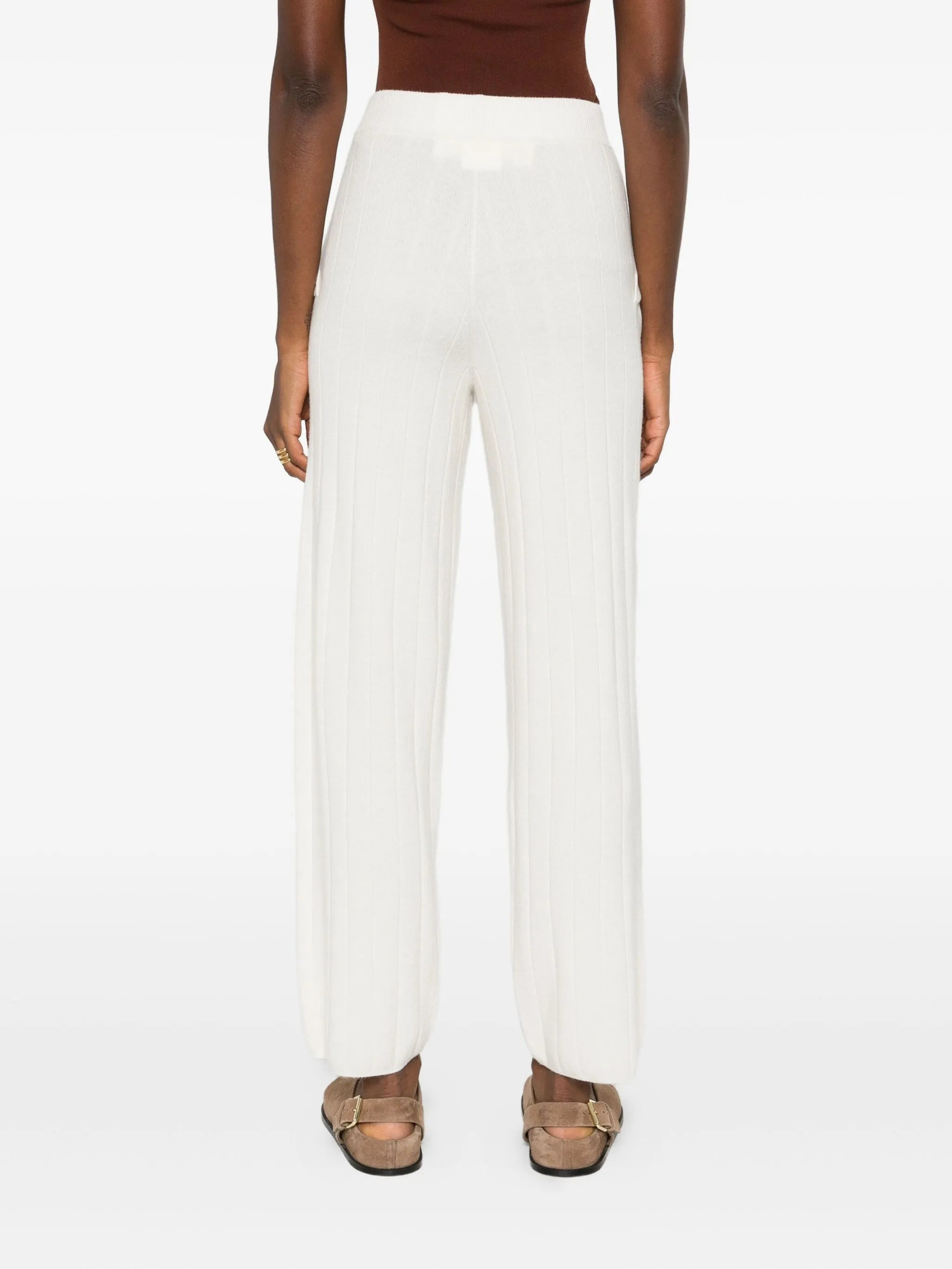 Max Mara Ribbed Knit Trousers - 2
