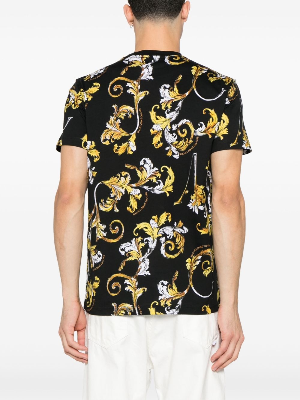 Barocco-print T-shirt - 3