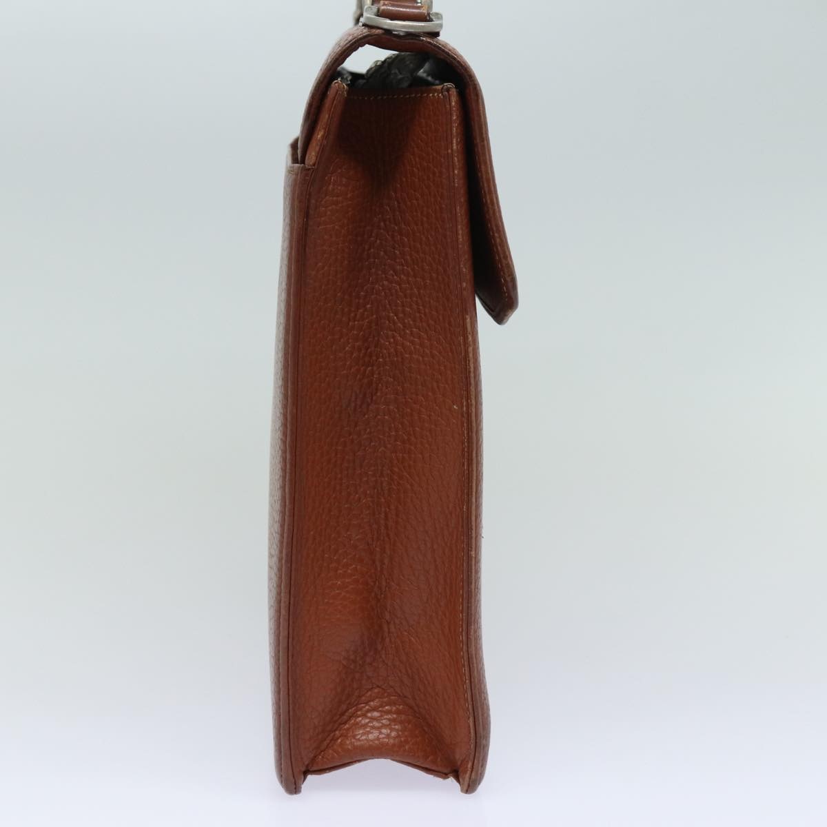 Burberry Hand Bag Leather Brown - 4