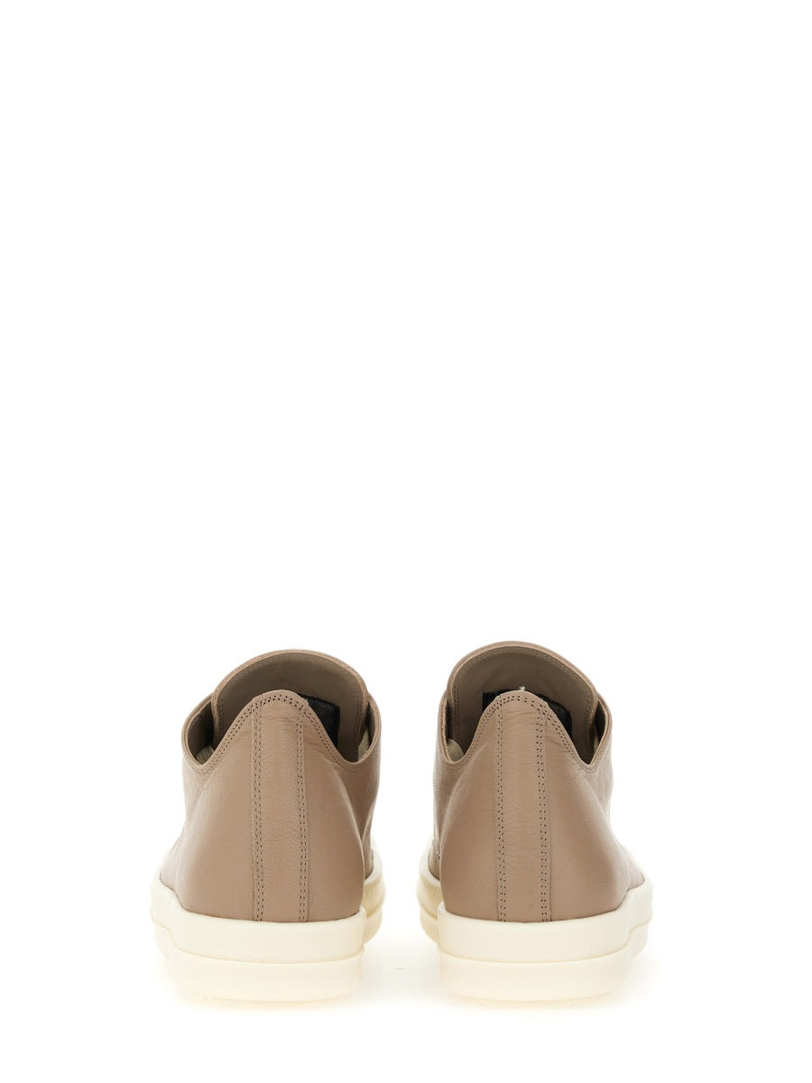 Rick Owens Women Leather Sneaker - 3