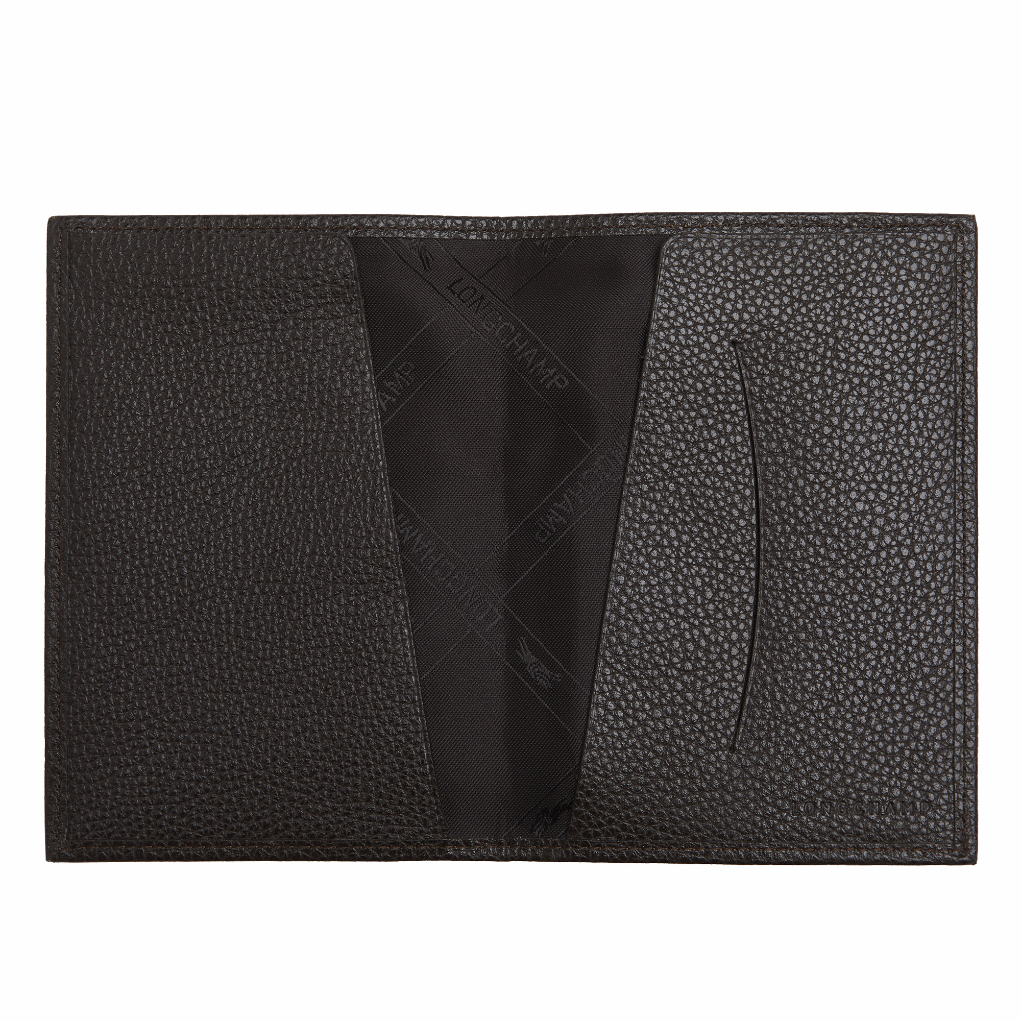 Le Foulonné Passport cover Mocha - Leather - 2