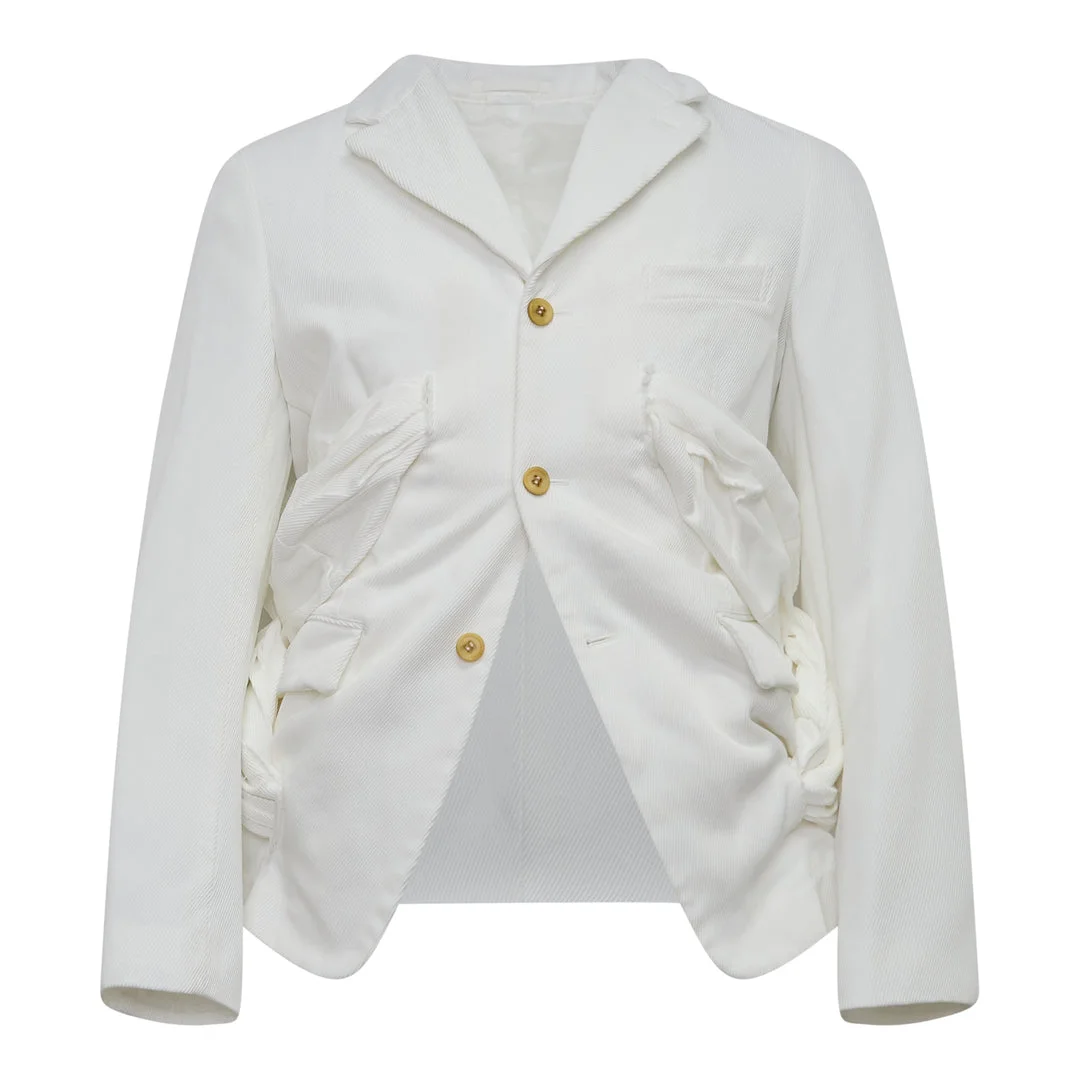 Heavy Kersey Ruched Jacket - 1