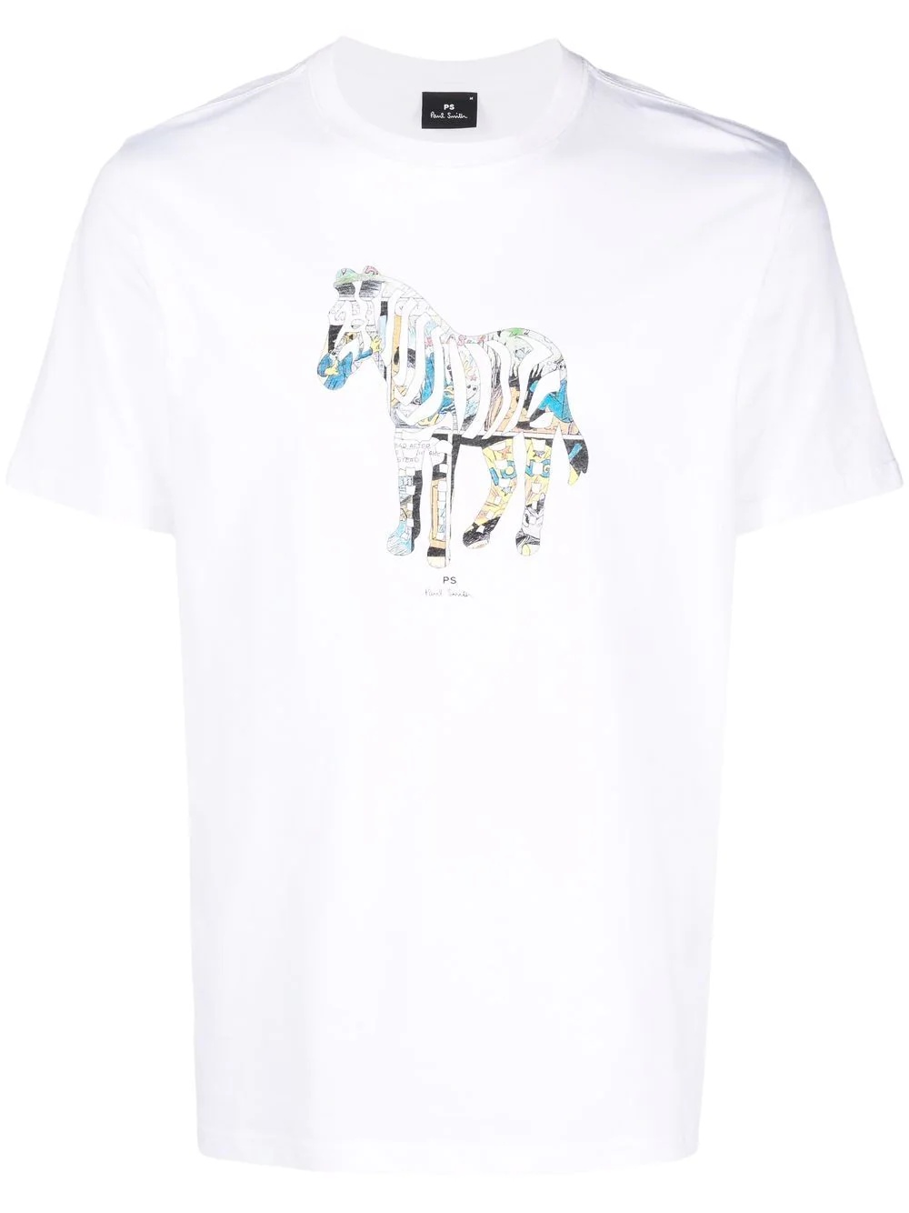 Zebra comic-strip T-shirt - 1