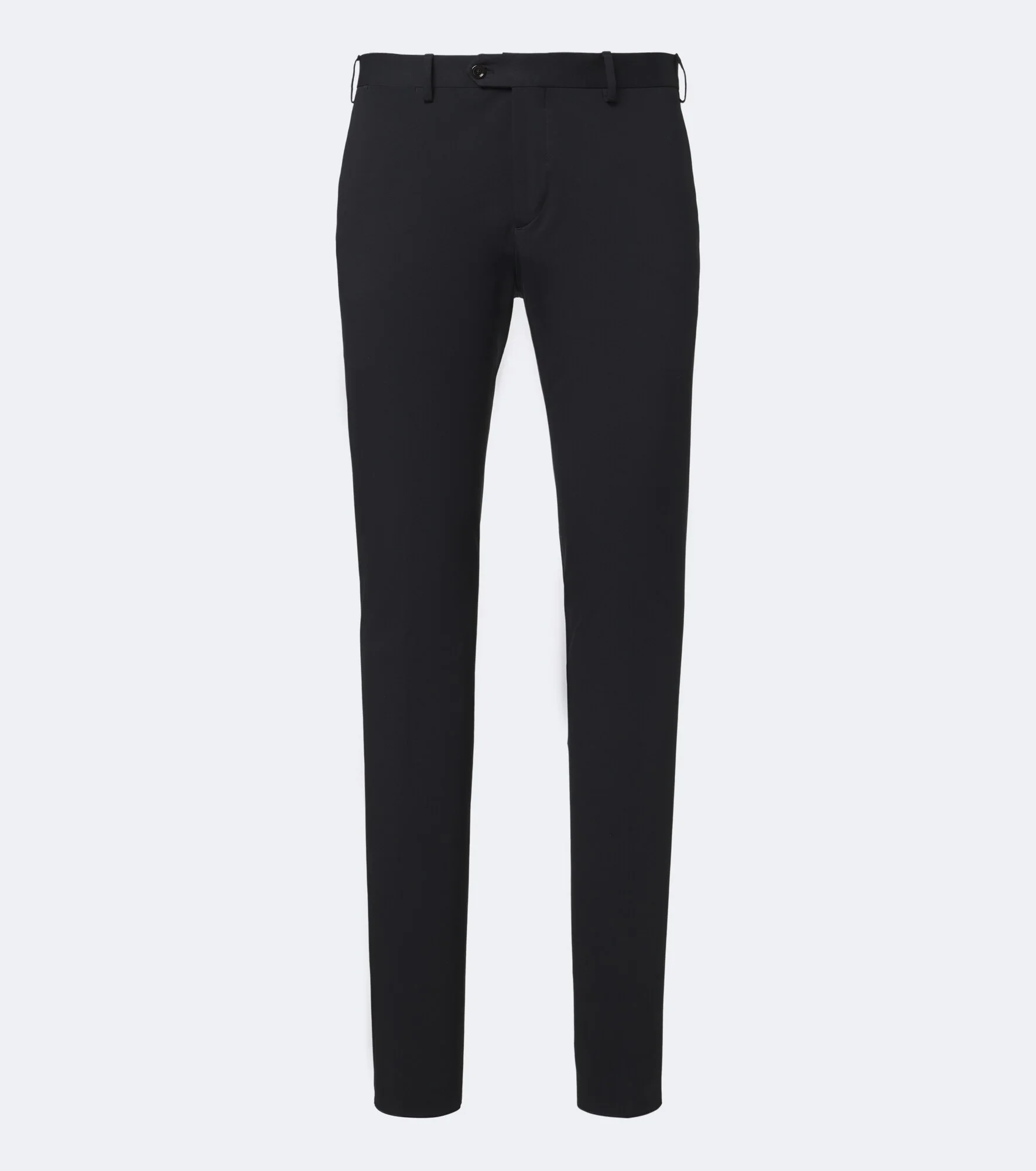 Cotton-blend slim pants - 1