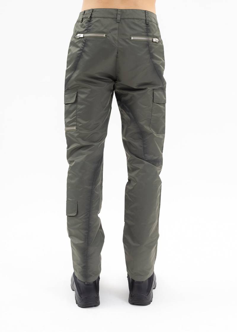 KHAKI CLANDESTINE CARGO TROUSERS 3