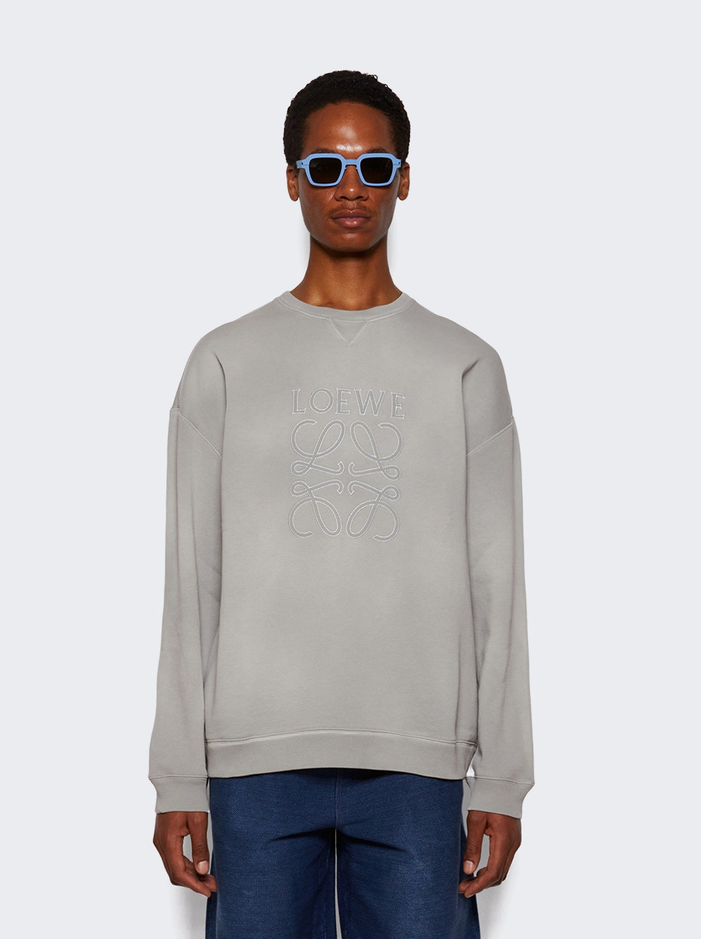 Relaxed Fit Sweatshirt Light Grey - 2