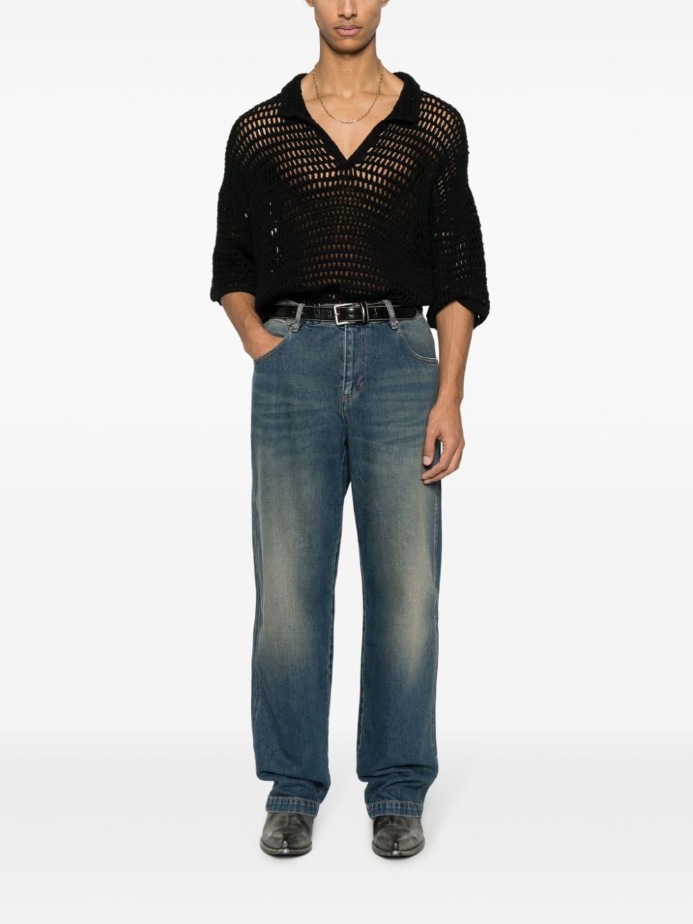 Jorje mid-rise straight-leg jeans - 2