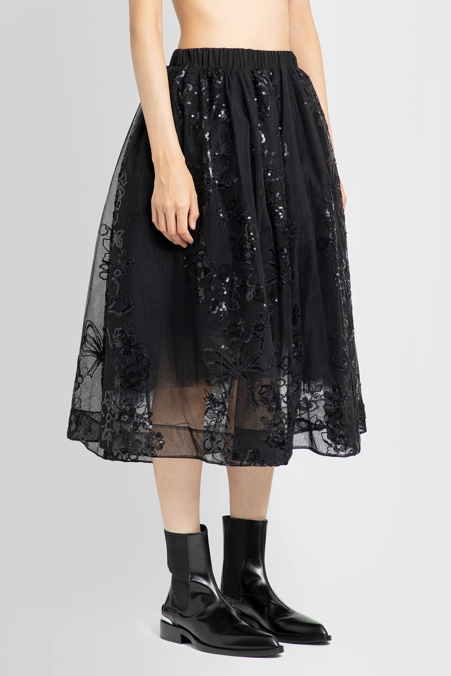 SIMONE ROCHA WOMAN BLACK SKIRTS - 3