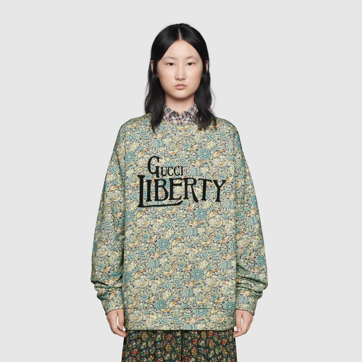 Online Exclusive Gucci Liberty sweatshirt - 3