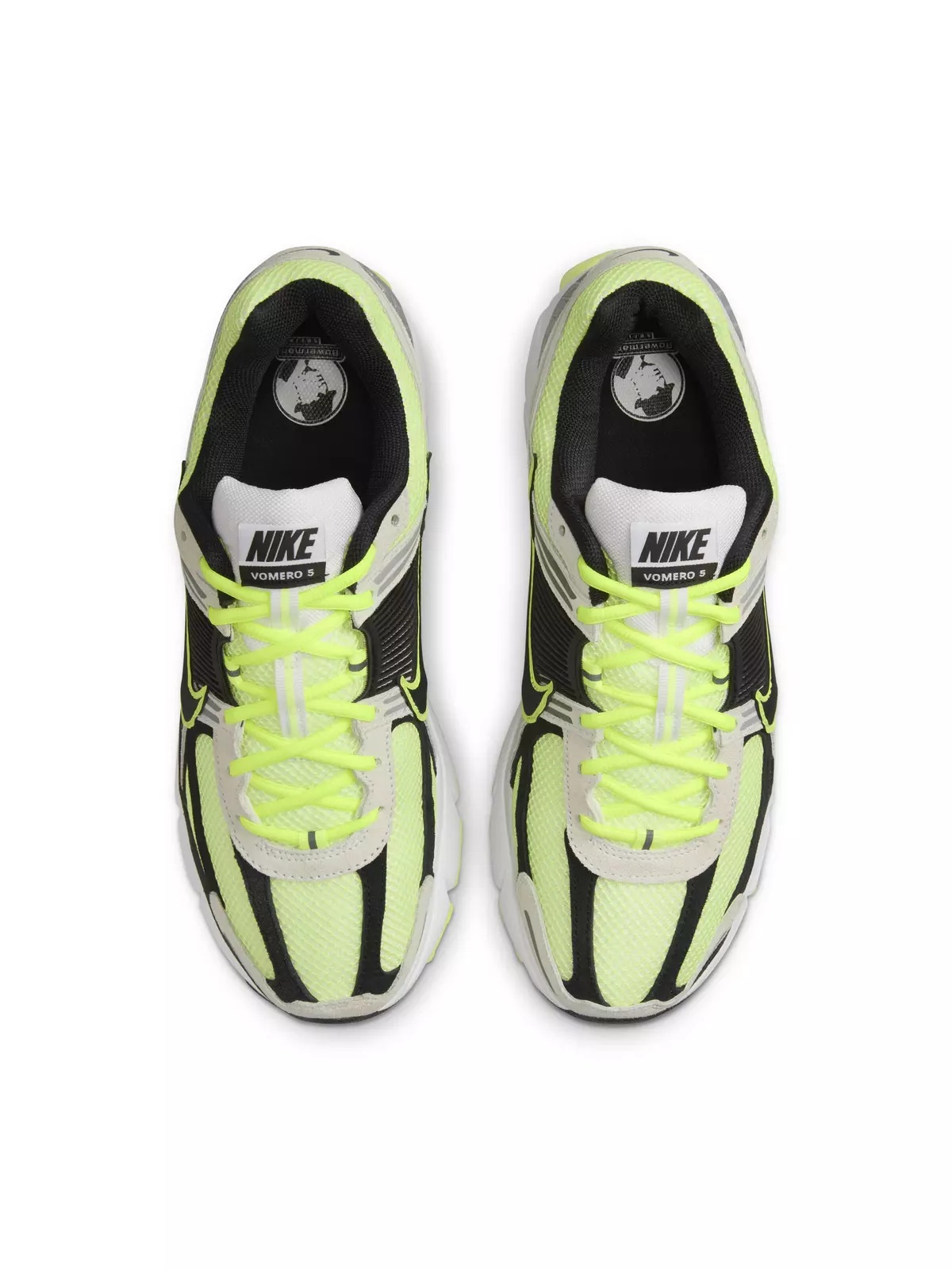 Zoom Vomero 5 "Volt/White/Metallic Platinum/Black" Men's Shoe - 4