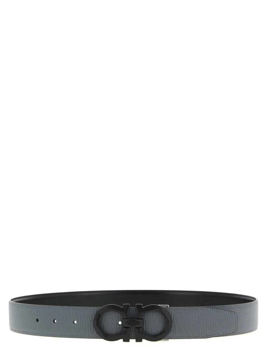 Salvatore Ferragamo 'Gancini' Reversible Belt - 1