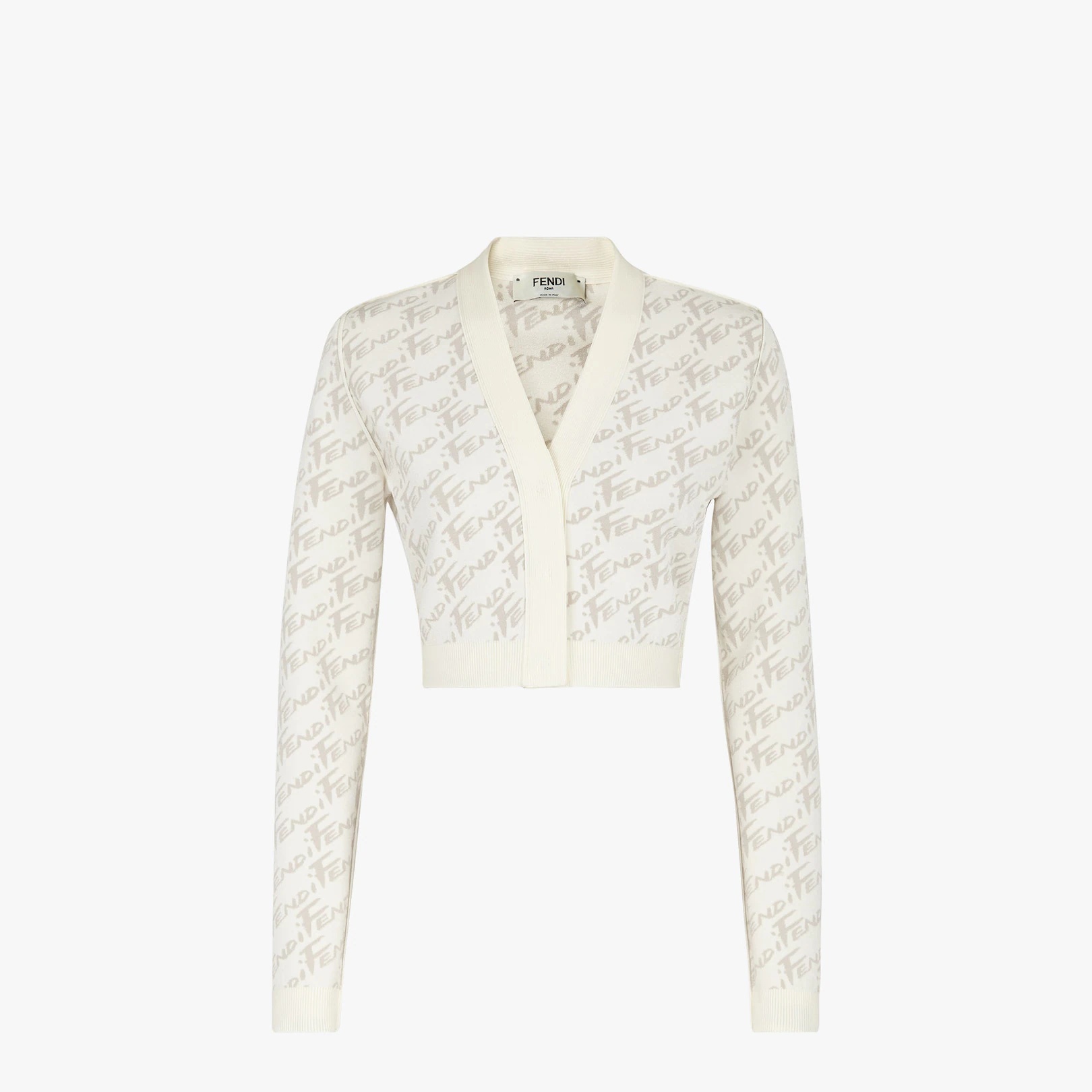 White viscose cardigan - 4