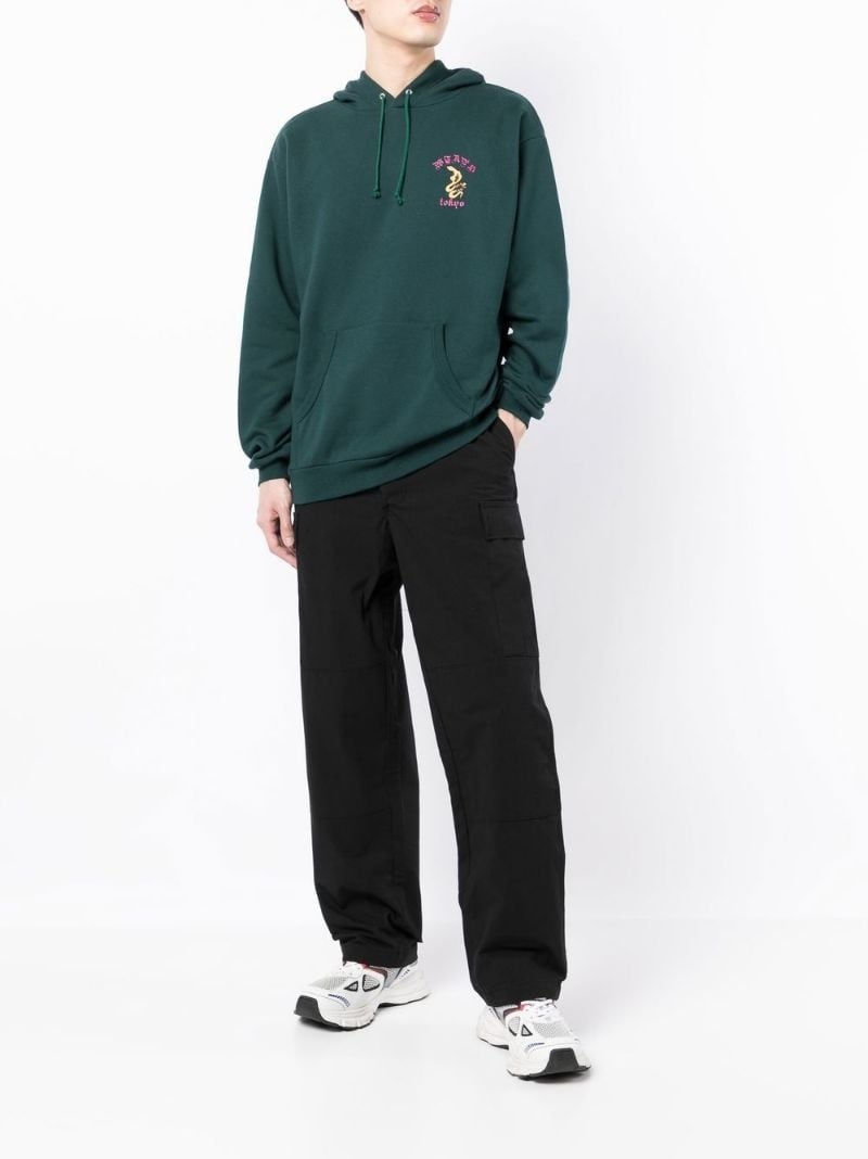straight-leg cargo trousers - 2