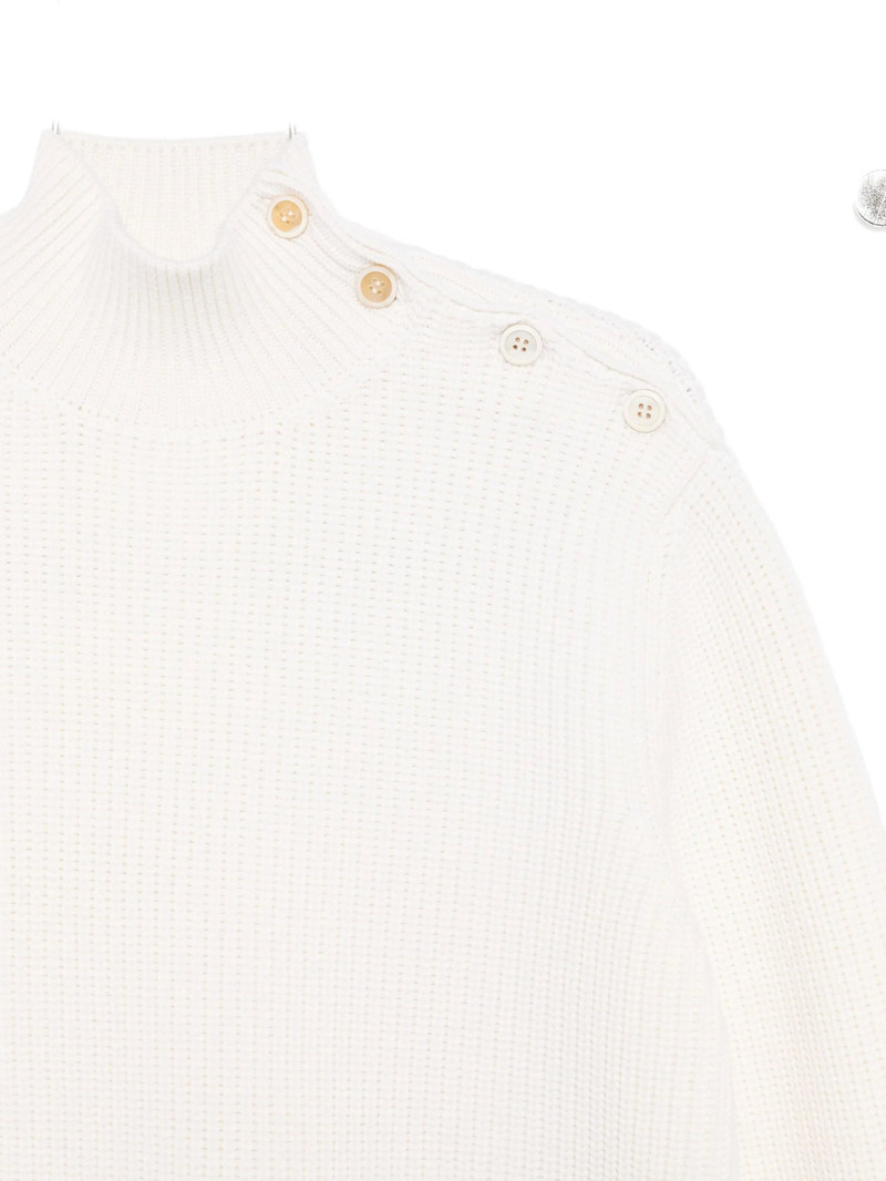 Prada Prada Buttoned High-neck Sweater outlook