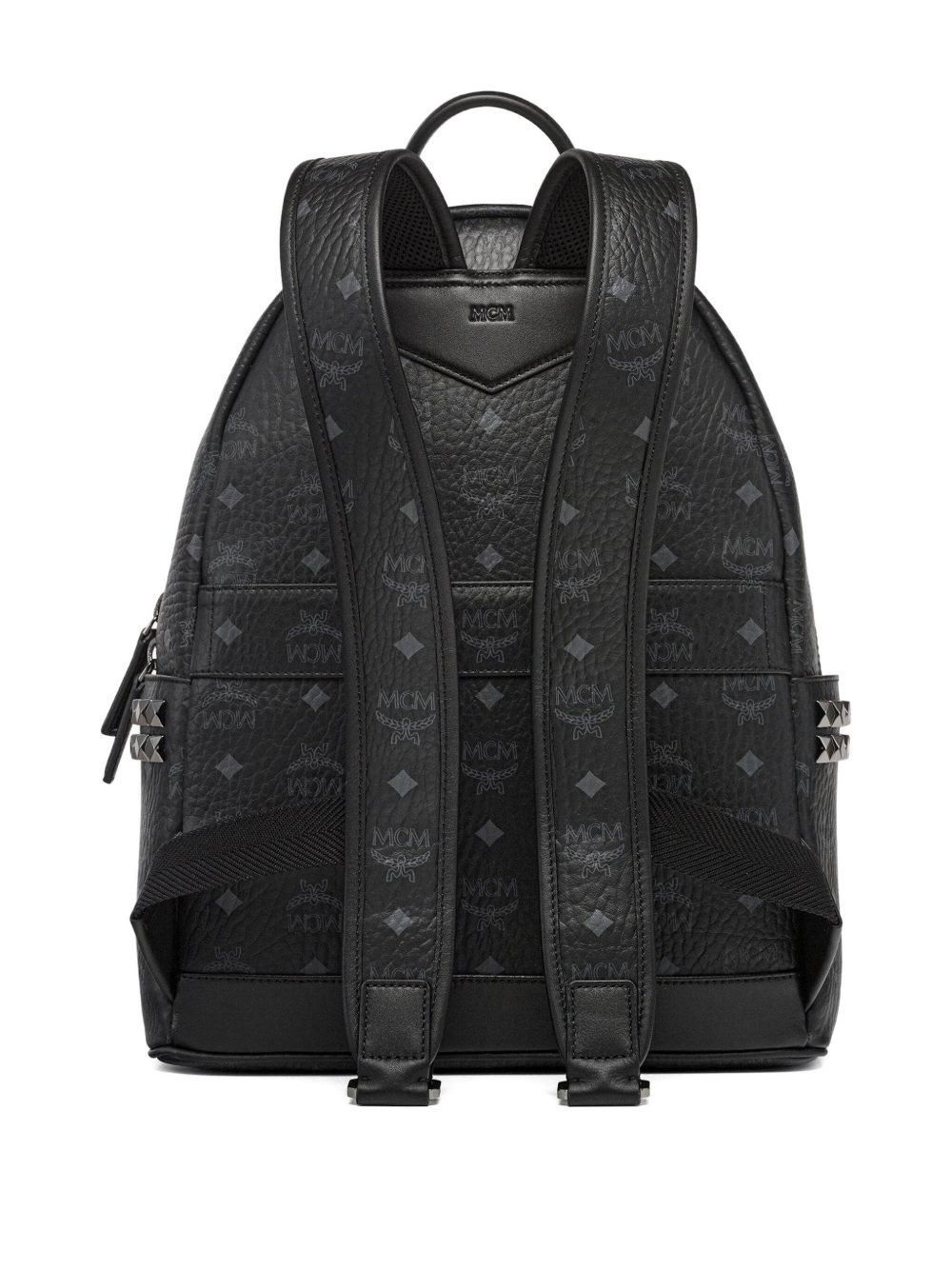 Zaini studded monogram backpack - 2