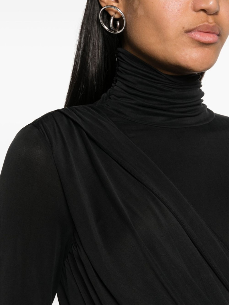 Patra drape-panel ruched bodysuit 5