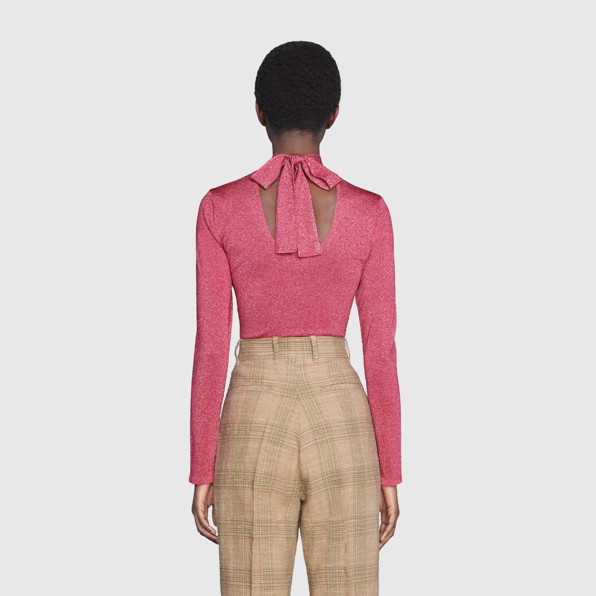 Lamé viscose knit - 4
