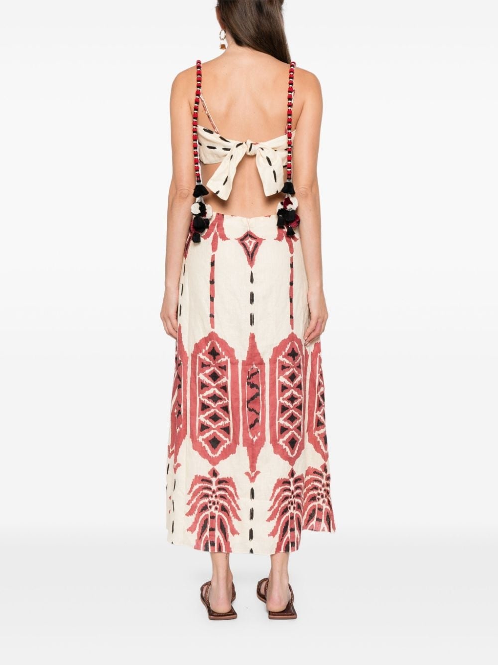 Palm Of Tiahuanaco maxi dress - 4