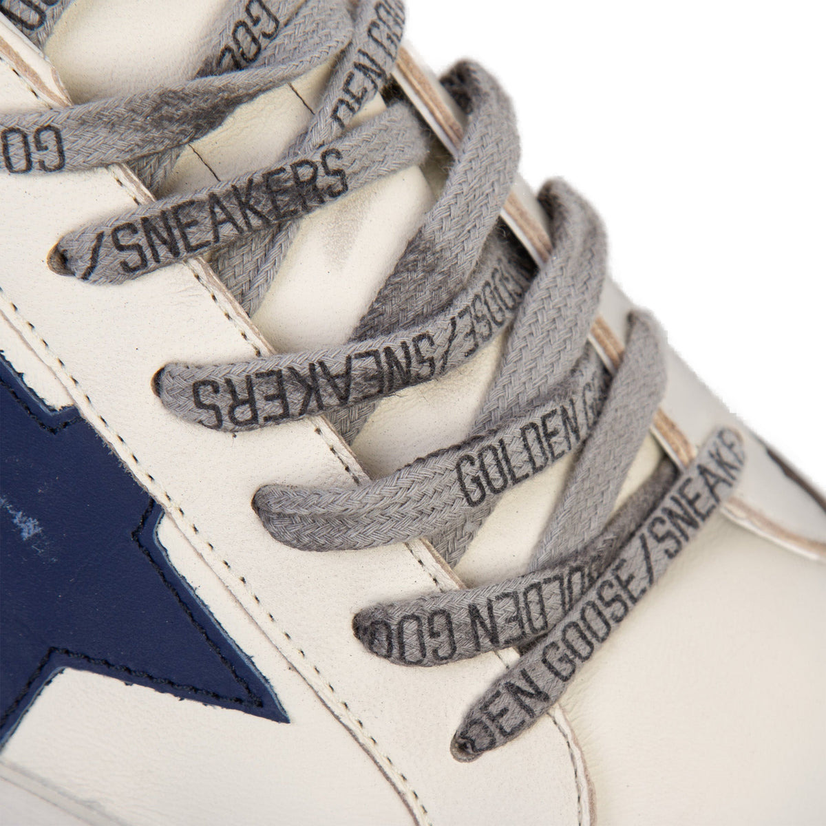 MEN'S SUPER STAR SNEAKERS (WHITE/BLUE/RED) - 4