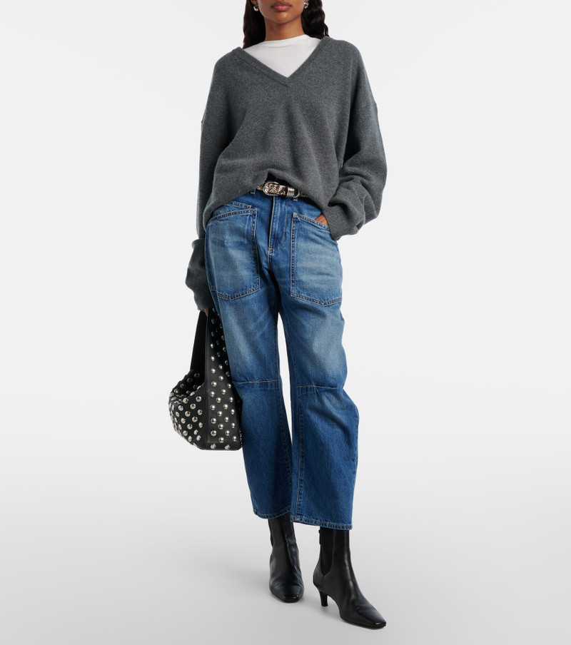 NILI LOTAN Shon barrel-leg jeans outlook