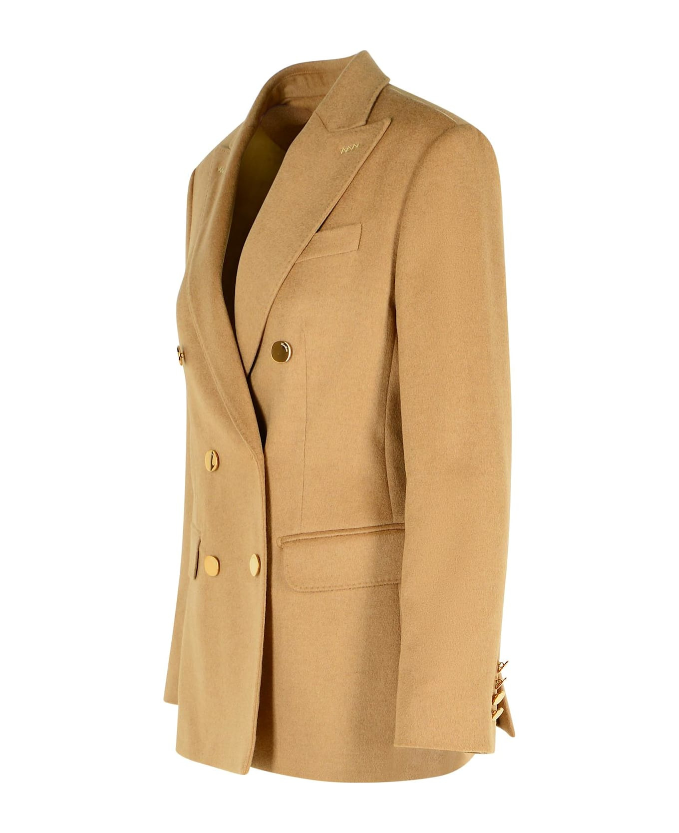 'pesche' Beige Camel Blazer - 2