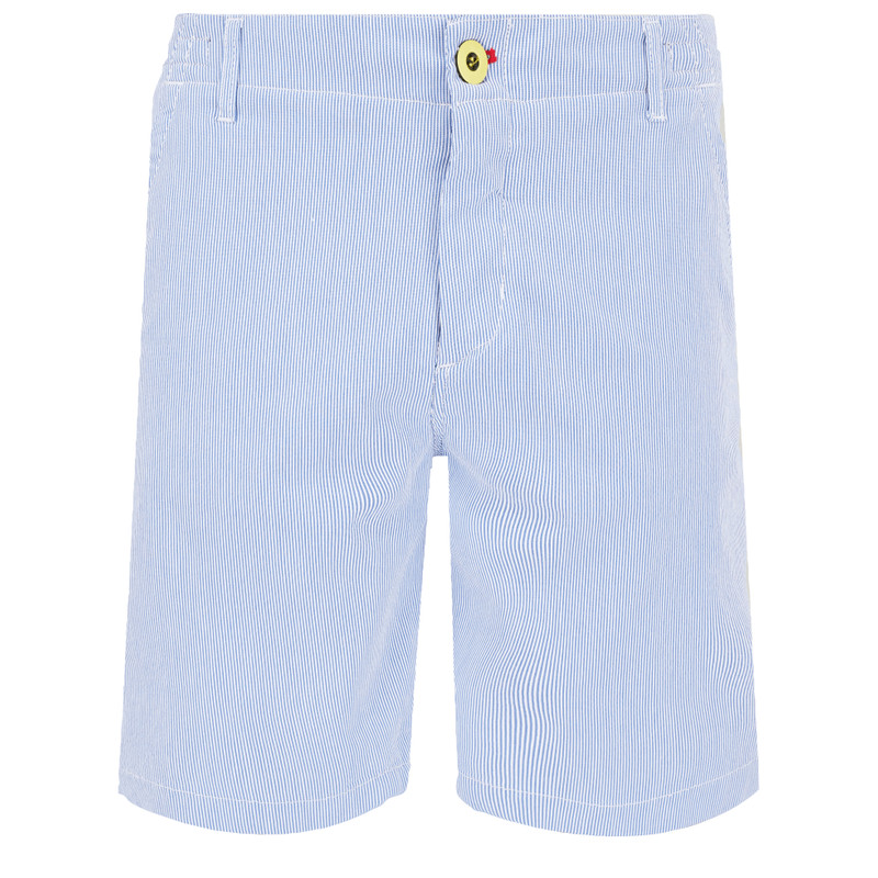 Men Chino Micro Stripes Bermuda Shorts 1