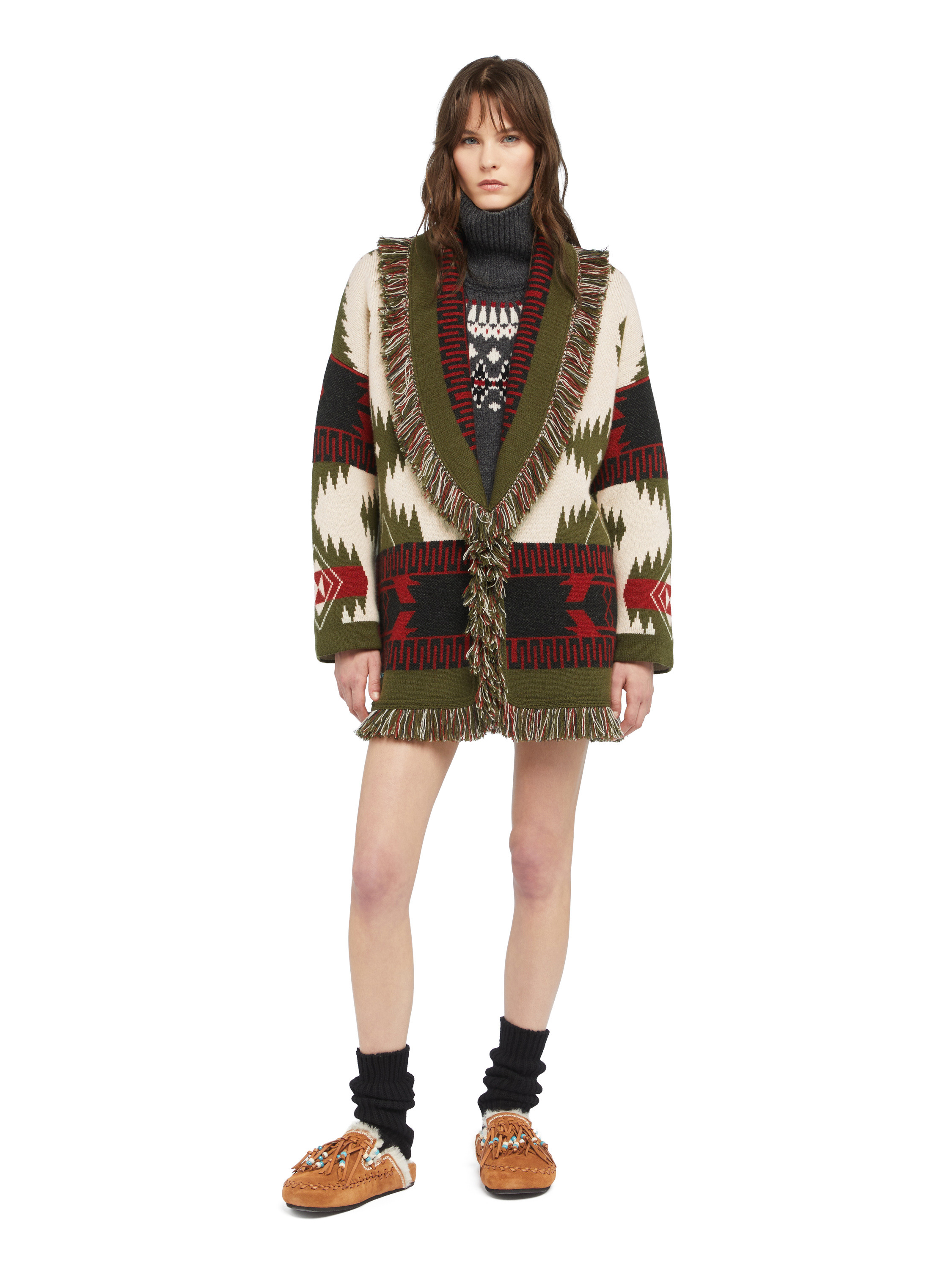 Icon Jacquard Cardigan - 4