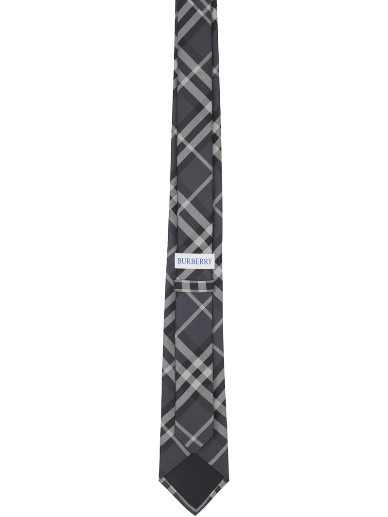 Burberry Gray Manston Tie outlook