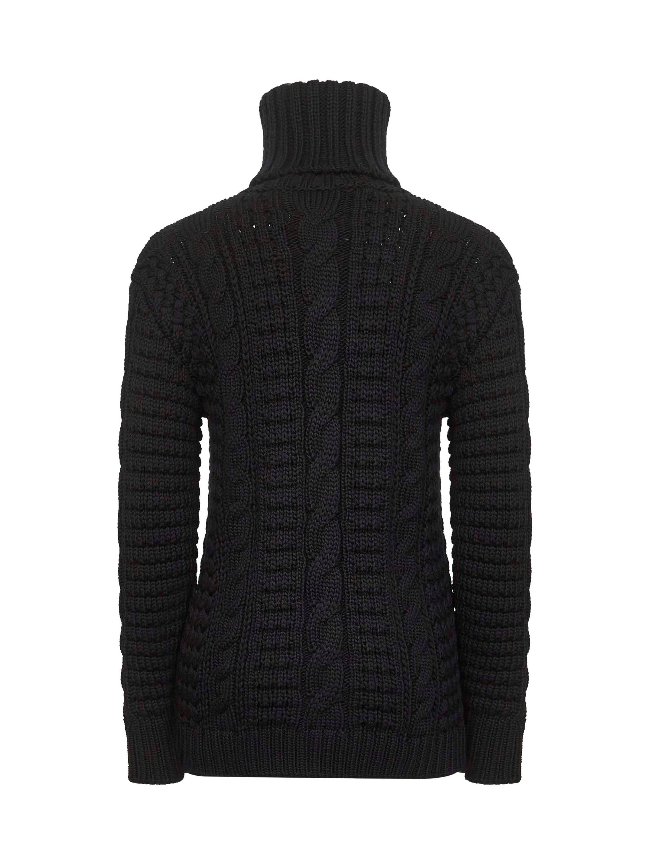 Black Moncler x EE72 by Edward Enninful wool turtleneck sweater - 2