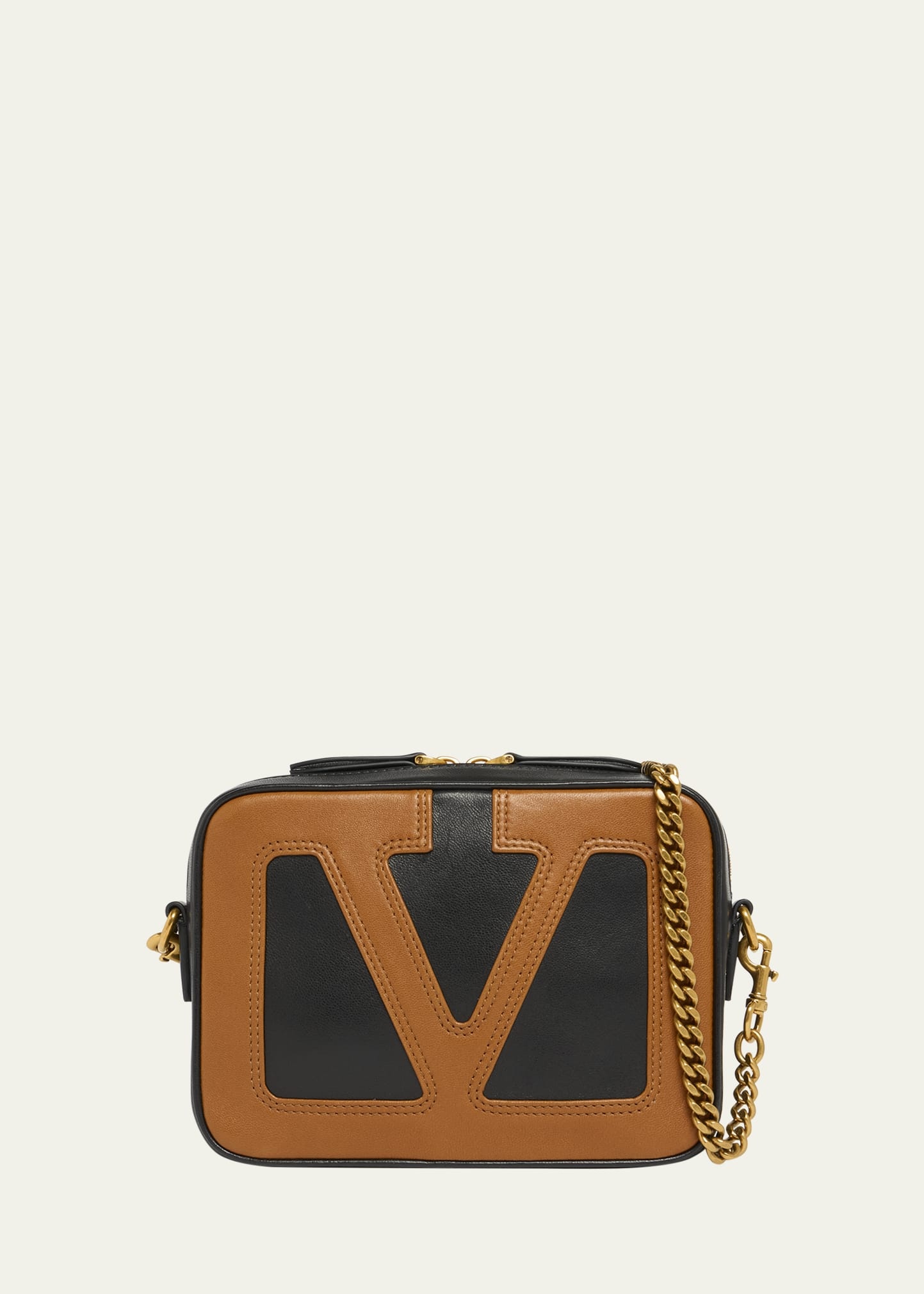 Viva Superstar VLOGO Leather Crossbody Bag - 1