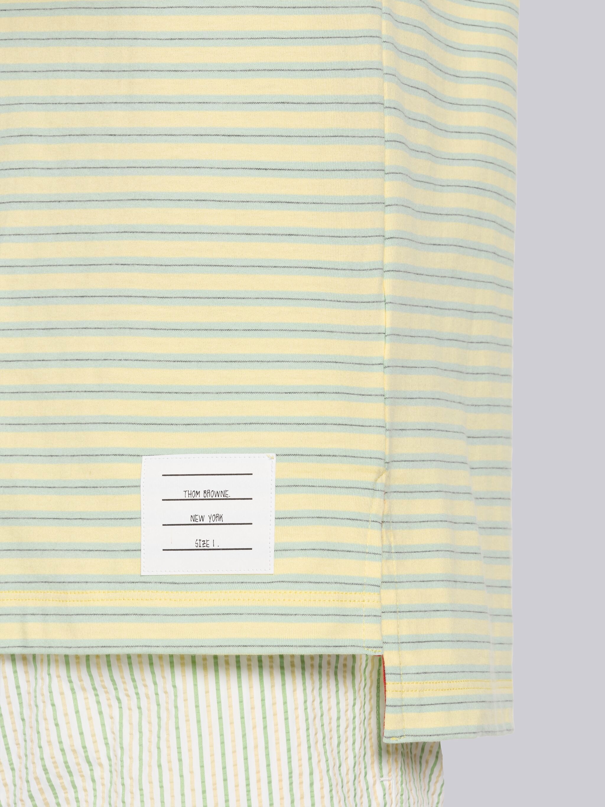 JERSEY STRIPE SHORT SLEEVE POCKET TEE - 6