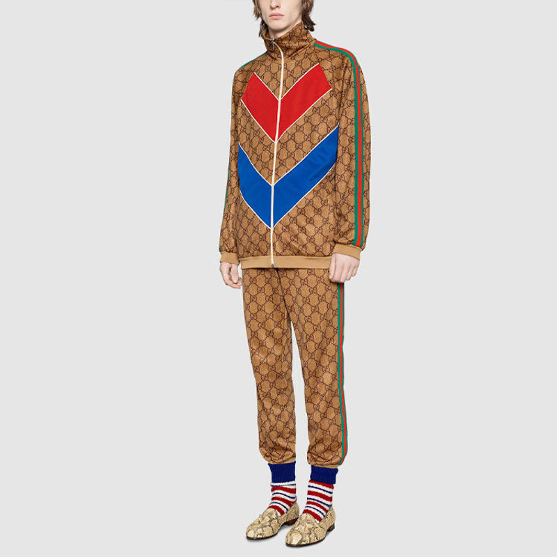 GUCCI GG technical jersey jacket outlook