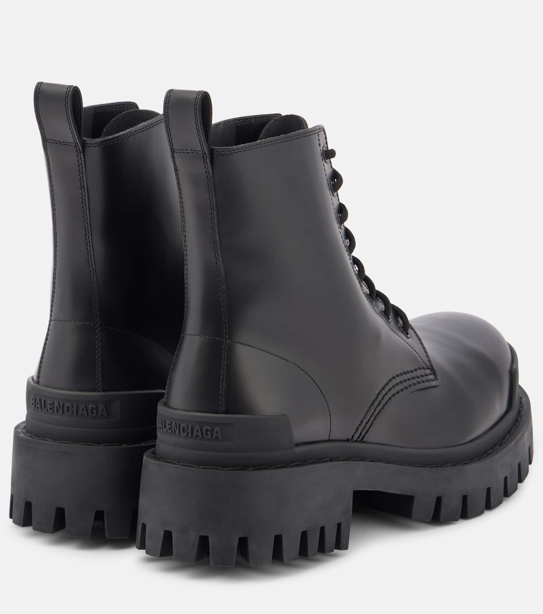 Strike leather ankle boots - 3