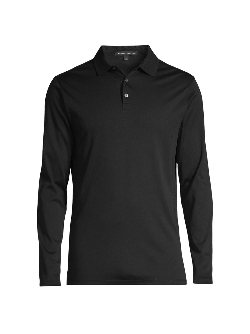 Men's Georgia Polo Shirt - Black 1