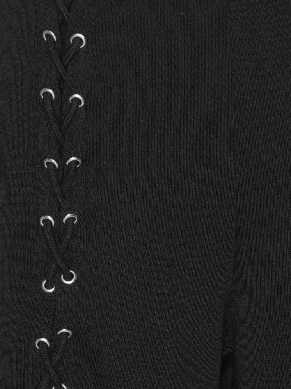 lace-up detail track pants - 5