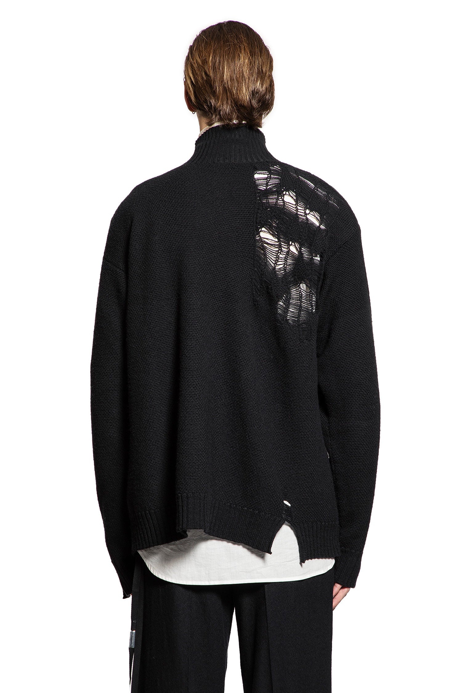 Natan-Destroyed-Seed-Stitch-Turtleneck-Sweater - 3