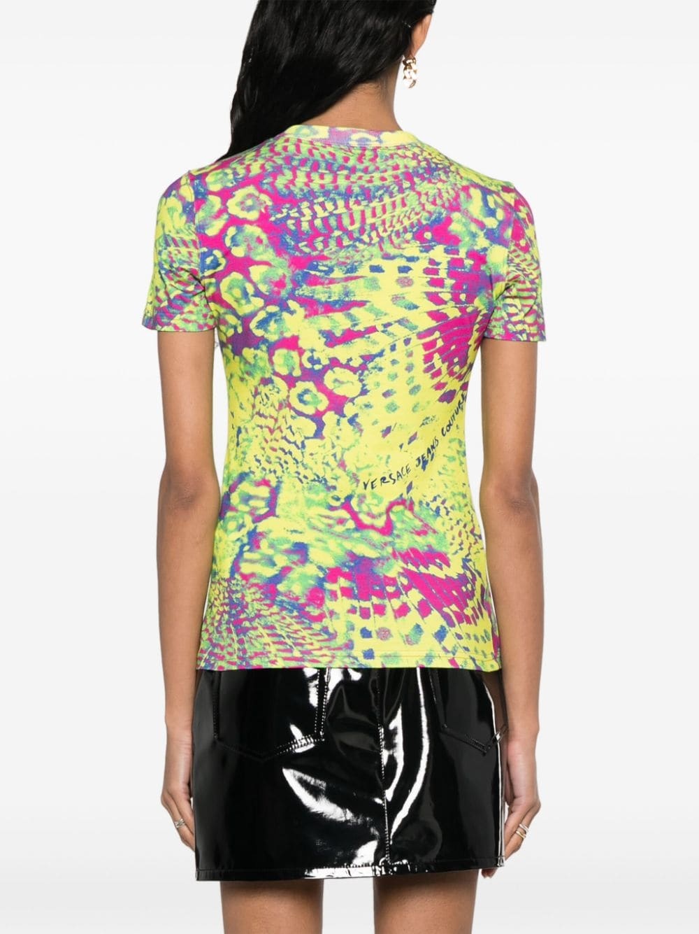 printed cotton T-shirt - 4