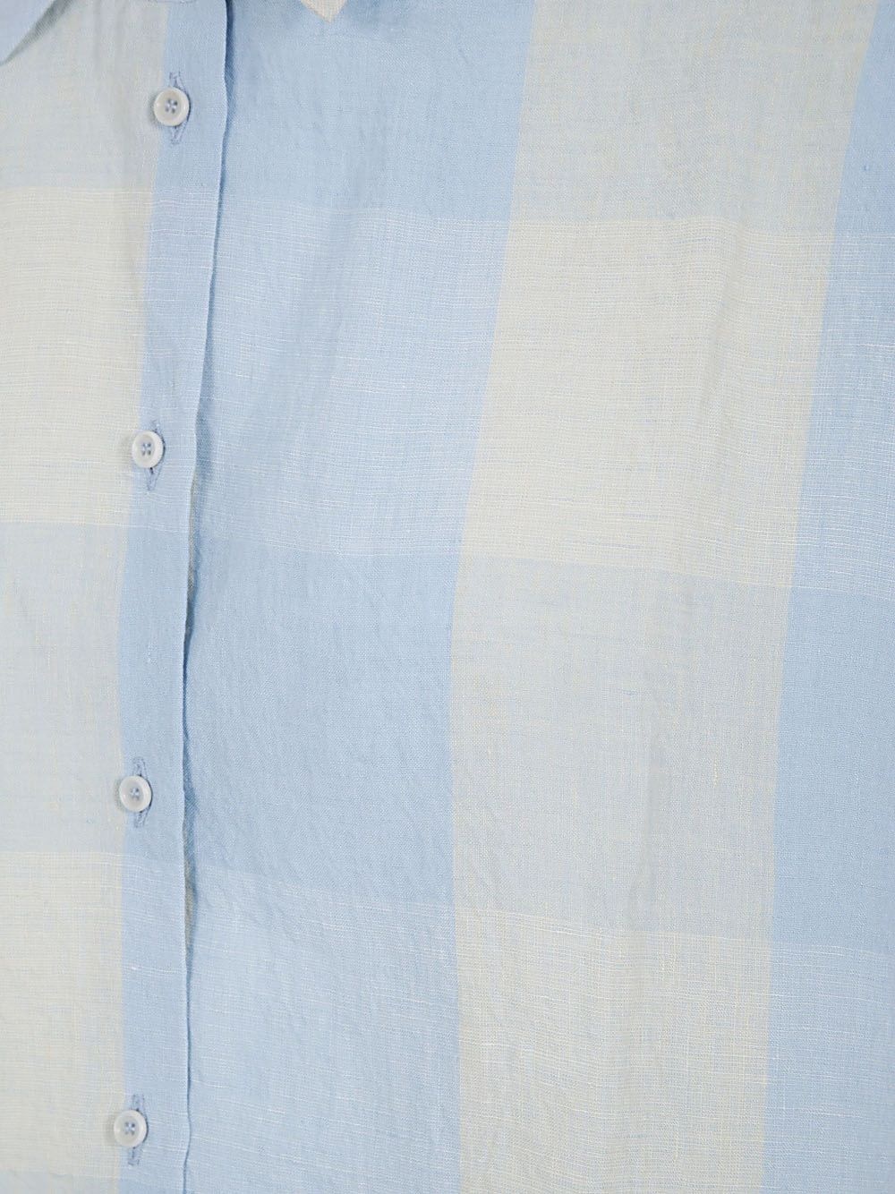 checked short-sleeve shirt - 3