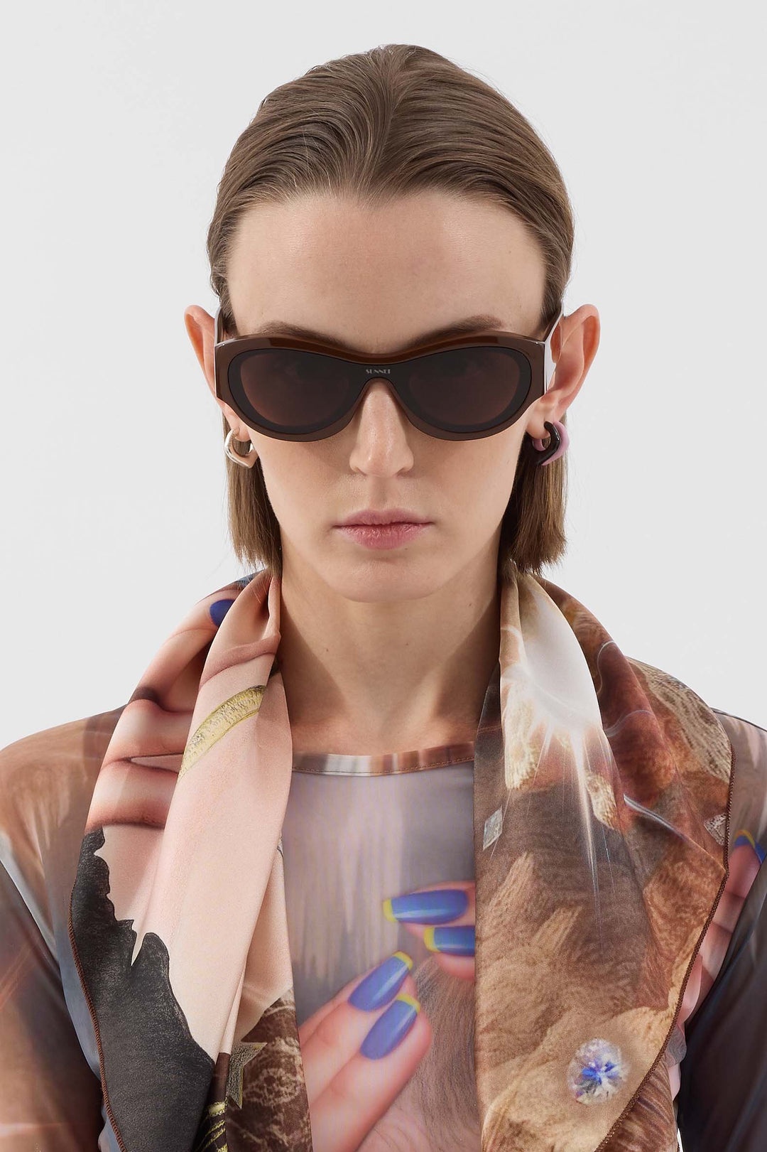 PROTOTIPO 5 SUNGLASSES / dark brown - 4