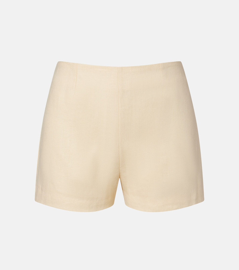 Lila linen shorts 1