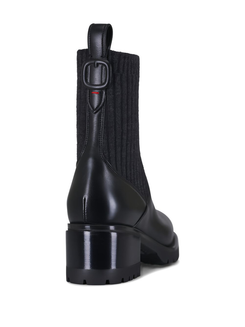 ribbed buckle boots 3