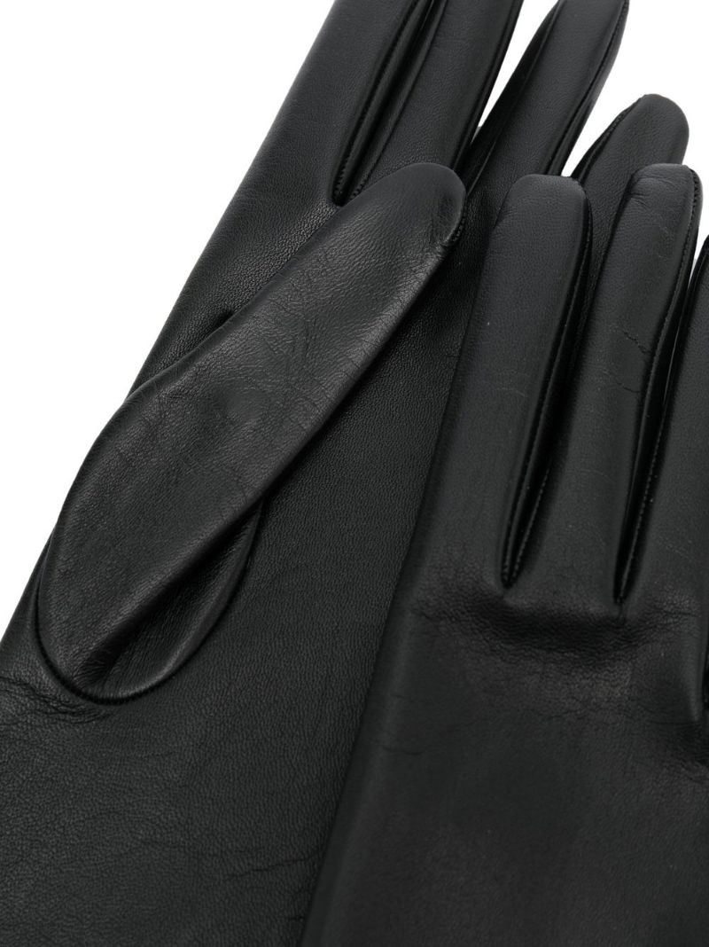 long leather gloves - 3