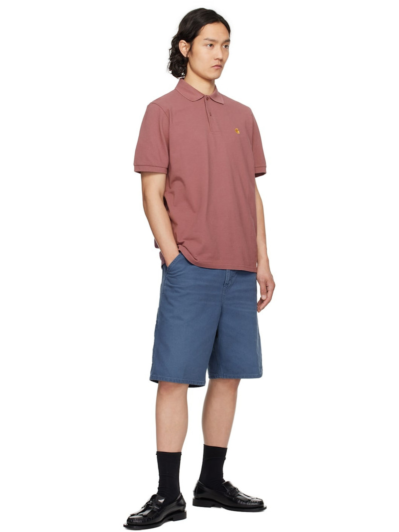 Carhartt Blue Single Knee Shorts outlook